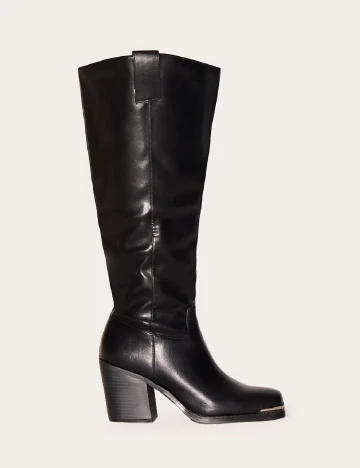 Cizme PrettyLittleThing, negru Negru