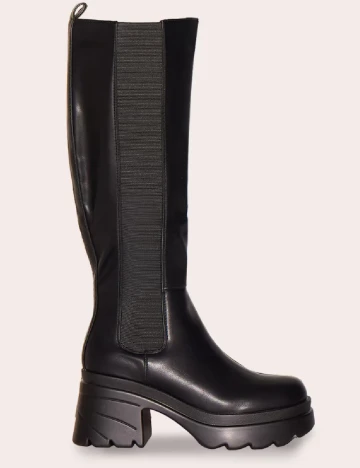 Cizme PrettyLittleThing, negru
