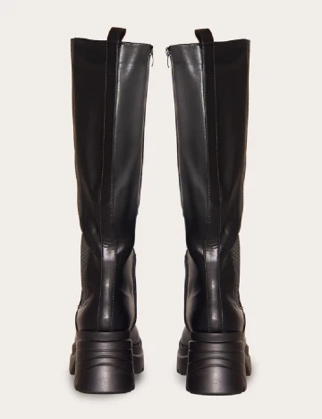Cizme PrettyLittleThing, negru