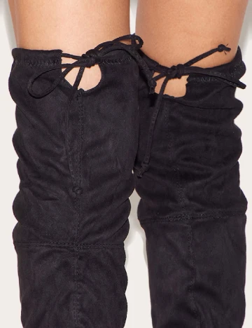 Cizme PrettyLittleThing, negru Negru