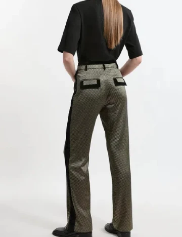 Pantaloni Karen Millen, bej Crem