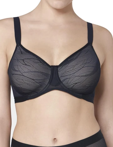 Sutien Airy Sensation Triumph, negru, 75D