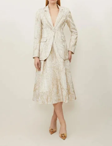 Fusta Karen Millen, crem Crem