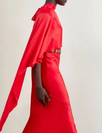 Rochie lunga Karen Millen, rosu Rosu