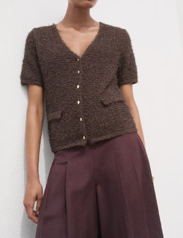 
						Cardigan Mango, maro