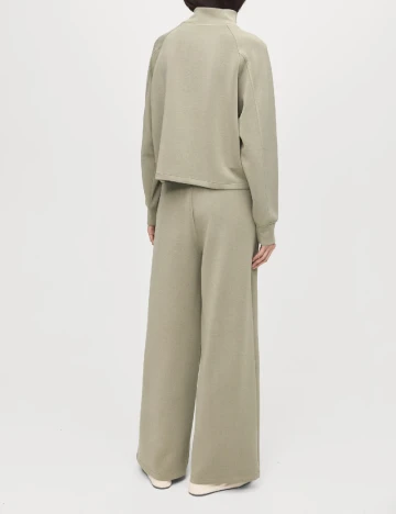 Pantaloni Mango, verde Verde