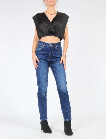 Blugi It s Basic 1981 Denim, albastru Albastru