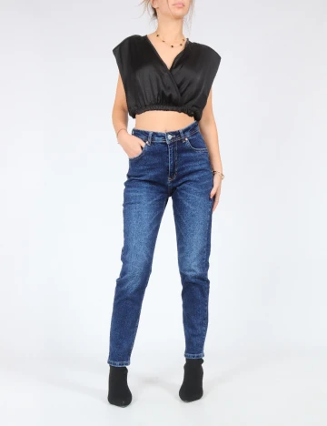 Blugi It s Basic 1981 Denim, albastru Albastru