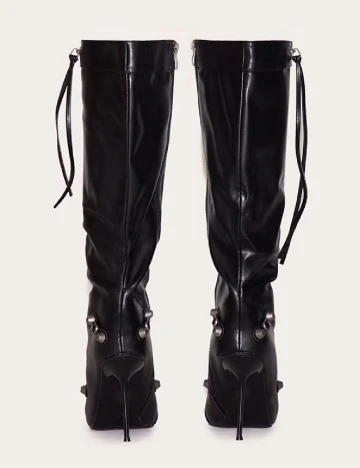 Cizme PrettyLittleThing, negru Negru