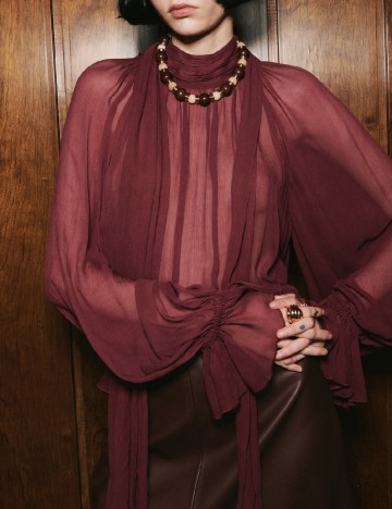 
						Bluza Mango, visiniu