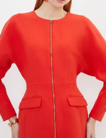 Rochie scurta Karen Millen, rosu Rosu