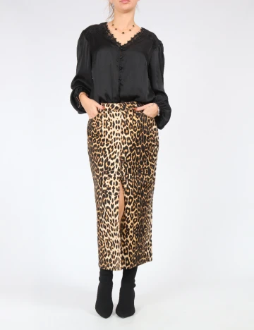 Fusta SHEIN, animal print
