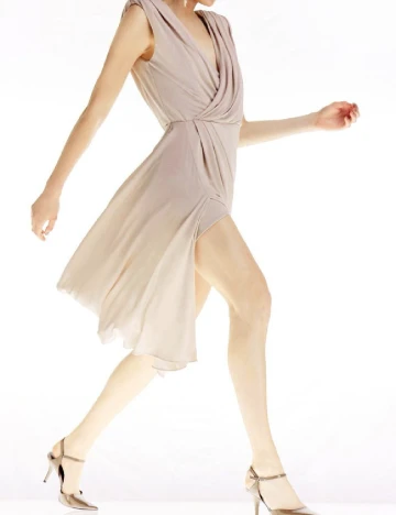 Rochie scurta Karen Millen, bej Crem