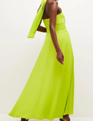 Rochie lunga Karen Millen, verde Verde