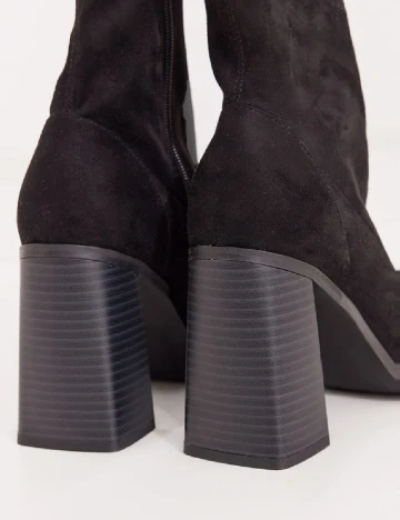 Botine PrettyLittleThing, negru Negru