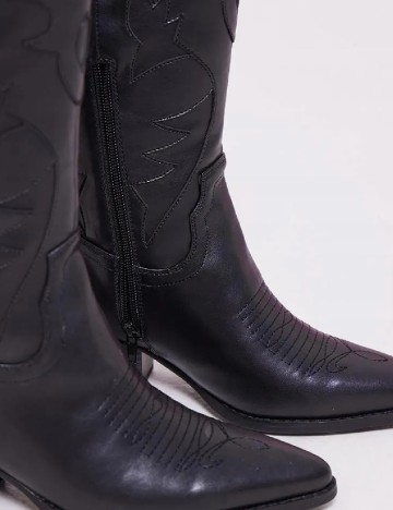 Cizme PrettyLittleThing, negru