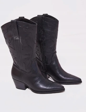 Cizme PrettyLittleThing, negru Negru
