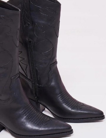 Cizme PrettyLittleThing, negru