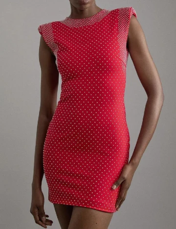 Rochie scurta Karen Millen, rosu Rosu