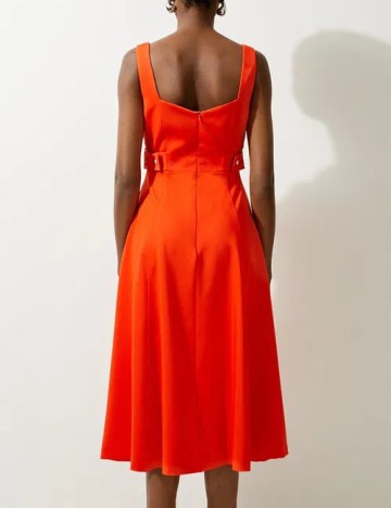 Rochie medie Karen Millen, portocaliu