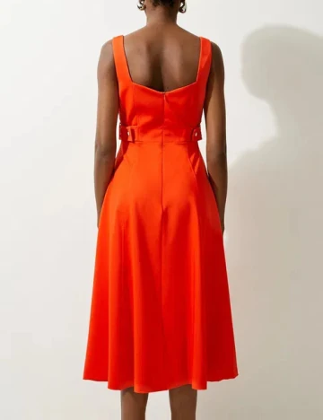 Rochie medie Karen Millen, portocaliu Portocaliu