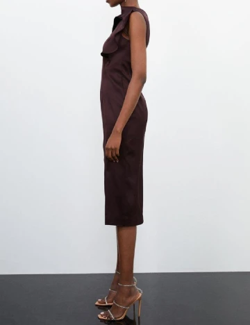 Rochie medie Karen Millen, pruna Mov