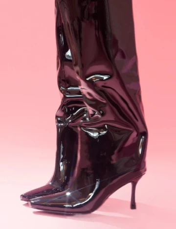 Cizme PrettyLittleThing, negru Negru