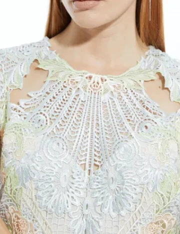 Rochie lunga Karen Millen, bleu Albastru
