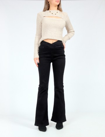 
						Blugi SHEIN, negru