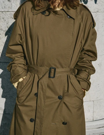 Trench Mango, verde Verde