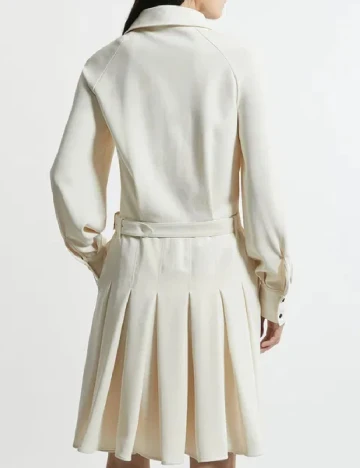 Rochie scurta Karen Millen, ecru Alb