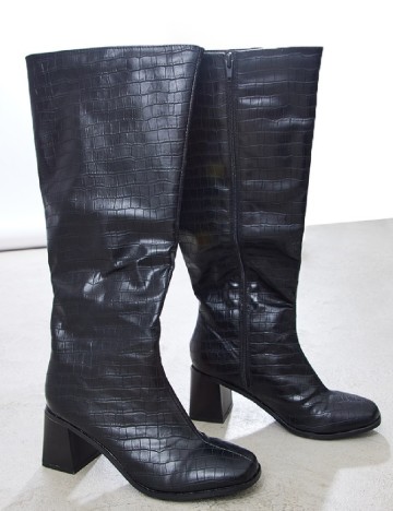 Cizme PrettyLittleThing, negru