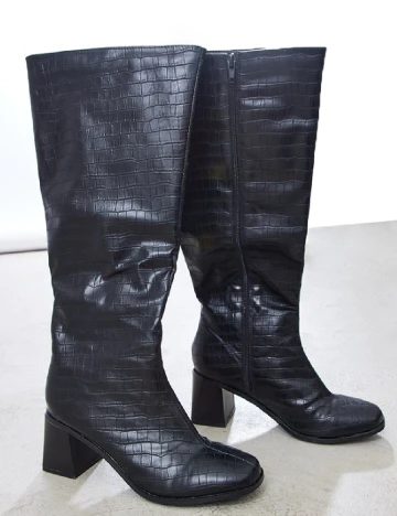 Cizme PrettyLittleThing, negru Negru