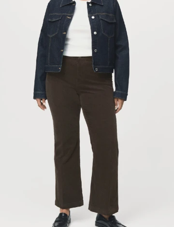 Pantaloni Mango, maro Maro