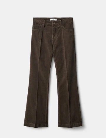 Pantaloni Mango, maro Maro