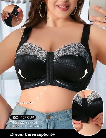 
						Sutien SHEIN CURVE, negru