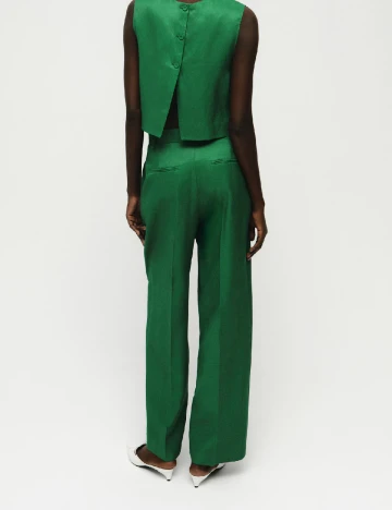 Pantaloni Mango, verde