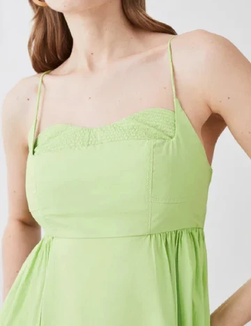 Rochie lunga Karen Millen, verde Verde