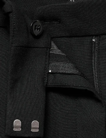 Pantaloni Mango, negru