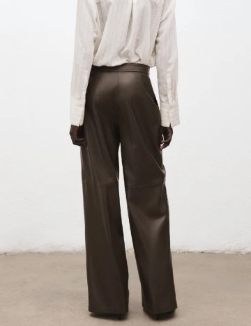 Pantaloni Mango, maro