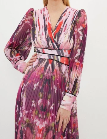 Rochie lunga Karen Millen, mix culori Mix culori