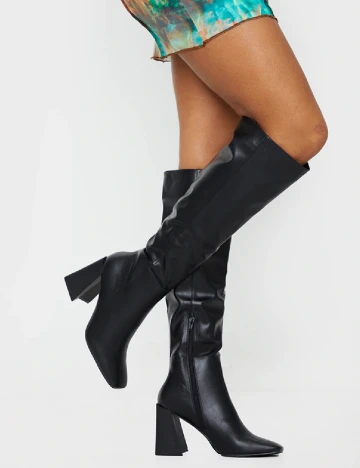 Cizme PrettyLittleThing, negru Negru