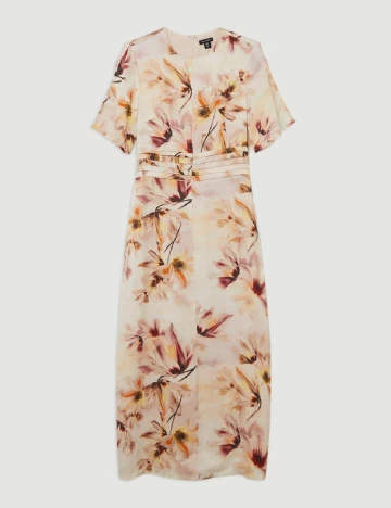 Rochie medie Karen Millen, floral print Floral print