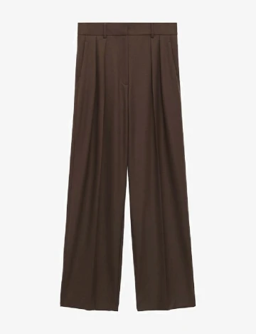 Pantaloni Mango, maro Maro