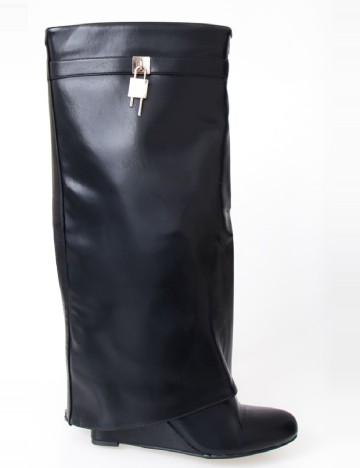 Cizme PrettyLittleThing, negru