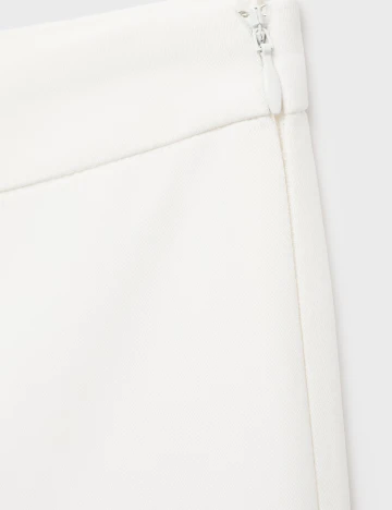 Pantaloni Mango, alb