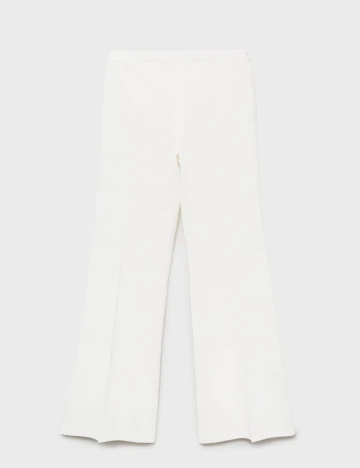 Pantaloni Mango, alb