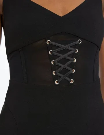 Rochie medie Karen Millen, negru Negru