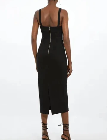 Rochie medie Karen Millen, negru Negru