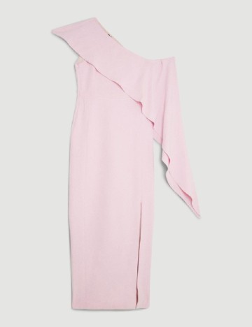 Rochie lunga Karen Millen, roz